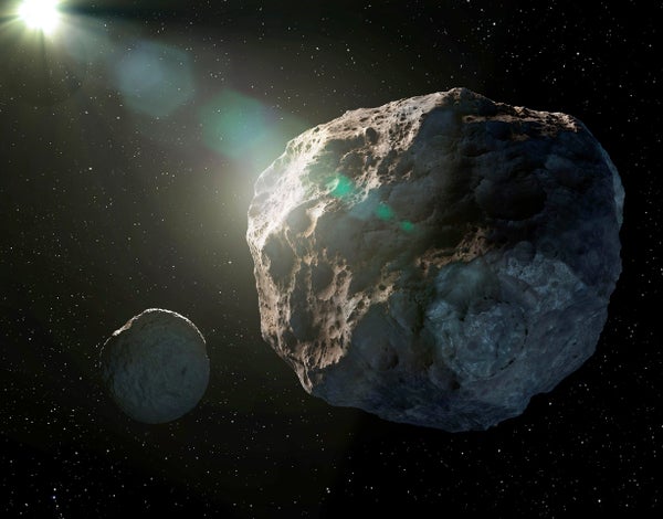 SA Binary Asteroid Gaia Spots Moons Around Asteroids