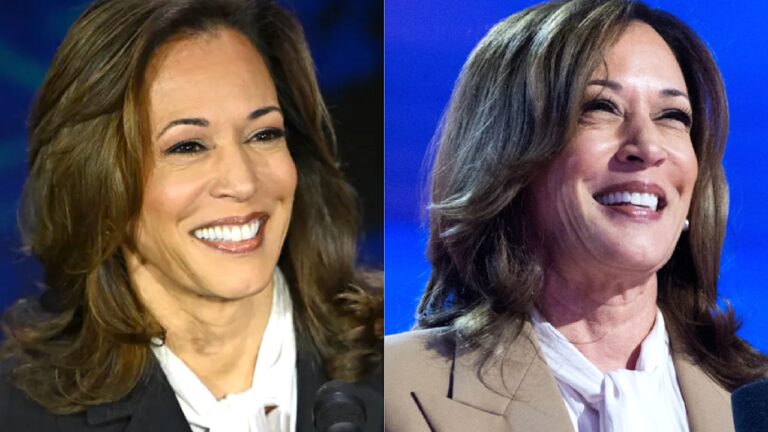 kamala harris debate suit blouse