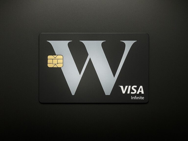 photo wealth simple visa infinite card