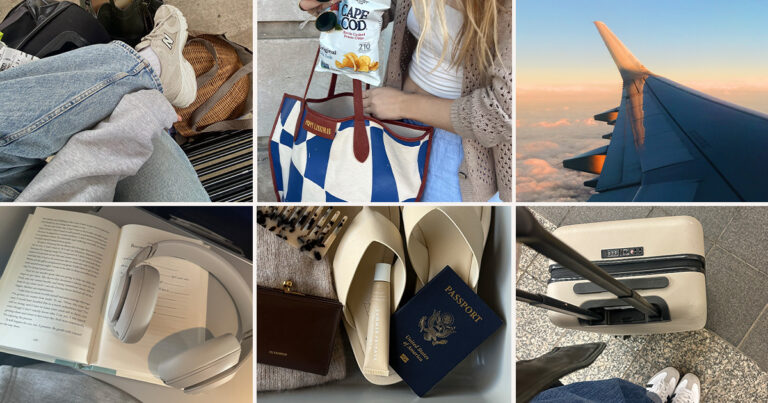 the everygirl social healthy while traveling
